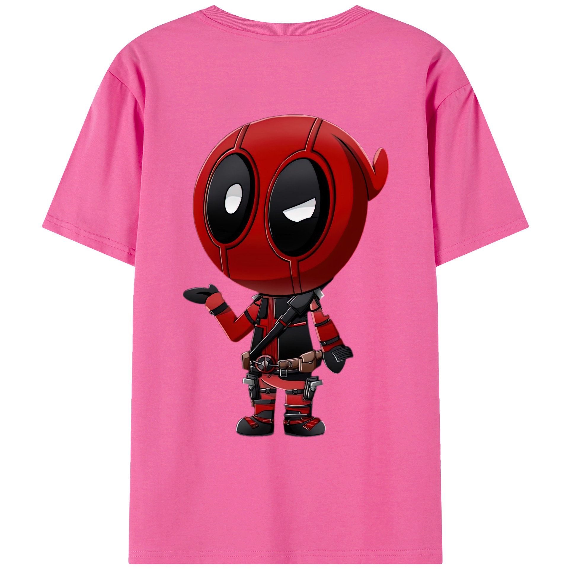 （画像用） Deadpool デッドプール レディース半袖Tシャツ(バックプリント)